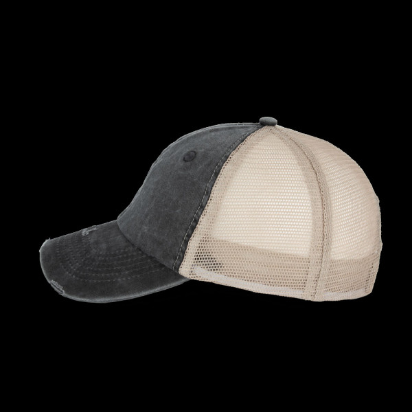 Casquette trucker écoresponsable effet déchiré unisexe - BCM Goodies