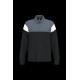 Sweat d'entraînement 1/4 zip unisexe en polyester pour séances d'entraînement ou promotion de marque - BCM Goodies