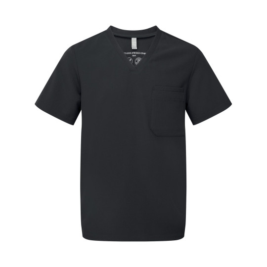 Tunique stretch manches courtes pour homme - Vêtement professionnel personnalisable - BCM Goodies