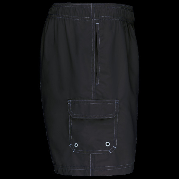 Short de bain personnalisable en polyester microfibre pour activités nautiques et plage - BCM Goodies
