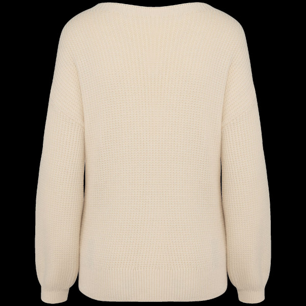 Pull écoresponsable en laine mérinos pour femme - BCM Goodies