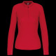 Haut de sport manches longues ¼ zip pour femme - Résistant et confortable - BCM Goodies