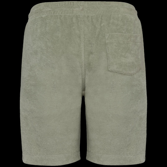 Short écoresponsable en éponge pour garçon - Fabriqué au Portugal - 80% coton biologique - Idéal pour goodies personnalisables