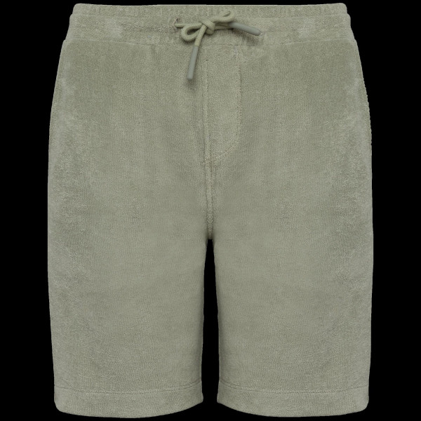Short écoresponsable en éponge pour garçon - Fabriqué au Portugal - 80% coton biologique - Idéal pour goodies personnalisables