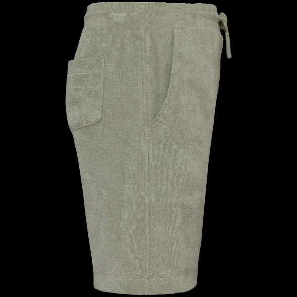 Short écoresponsable en éponge pour garçon - Fabriqué au Portugal - 80% coton biologique - Idéal pour goodies personnalisables