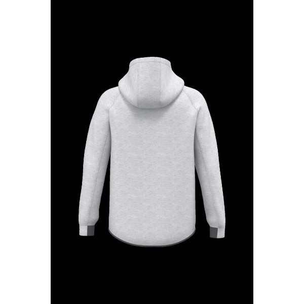 Veste à capuche performance en polyester et élasthanne pour activités sportives et loisirs en extérieur. Personnalisable pour ca