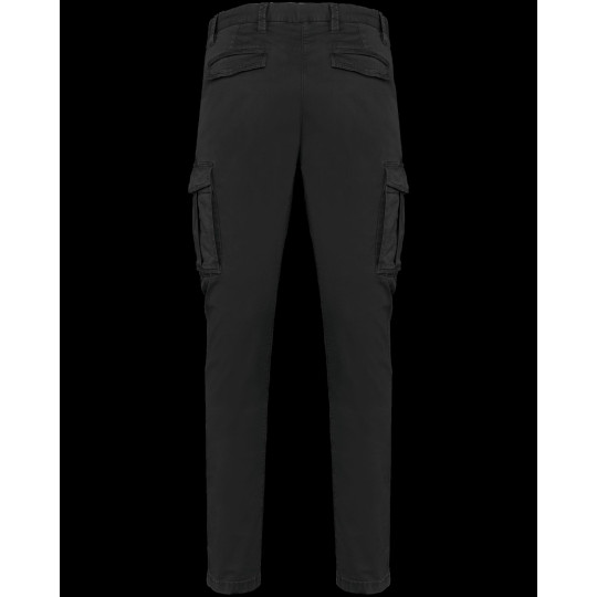 Pantalon cargo écoresponsable délavé pour homme - BCM Goodies