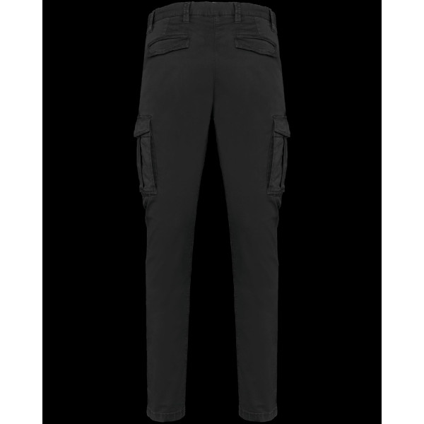 Pantalon cargo écoresponsable délavé pour homme - BCM Goodies