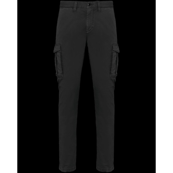 Pantalon cargo écoresponsable délavé pour homme - BCM Goodies