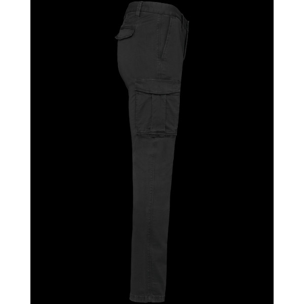 Pantalon cargo écoresponsable délavé pour homme - BCM Goodies