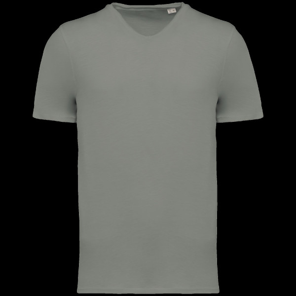 T-shirt écoresponsable slub bords francs pour homme - 100% coton biologique | BCM Goodies