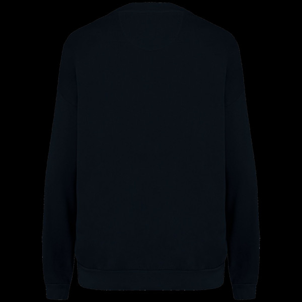 Sweat-shirt écoresponsable oversize French Terry unisexe en coton biologique - Made in Portugal