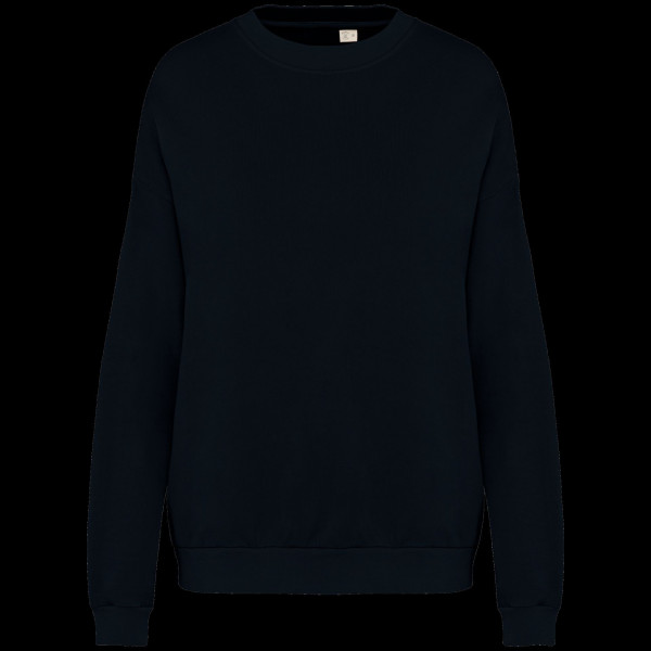 Sweat-shirt écoresponsable oversize French Terry unisexe en coton biologique - Made in Portugal
