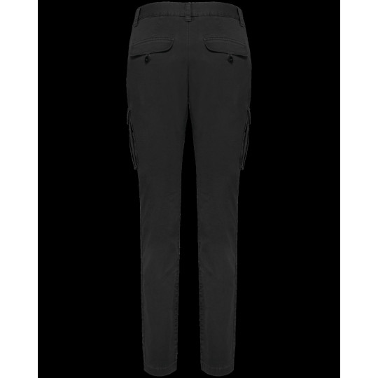 Pantalon cargo écoresponsable délavé pour femme - 97% coton biologique - BCM Goodies
