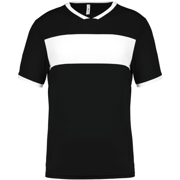 Maillot manches courtes unisexe personnalisable en polyester pour activités sportives - BCM Goodies