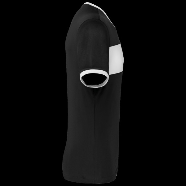 Maillot manches courtes unisexe personnalisable en polyester pour activités sportives - BCM Goodies