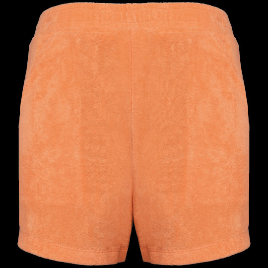 Short écoresponsable en éponge pour fille - 80% coton biologique et 20% polyester recyclé post-consommation - Confortable et dur