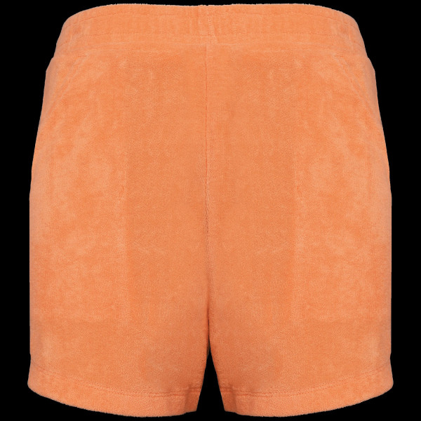 Short écoresponsable en éponge pour fille - 80% coton biologique et 20% polyester recyclé post-consommation - Confortable et dur