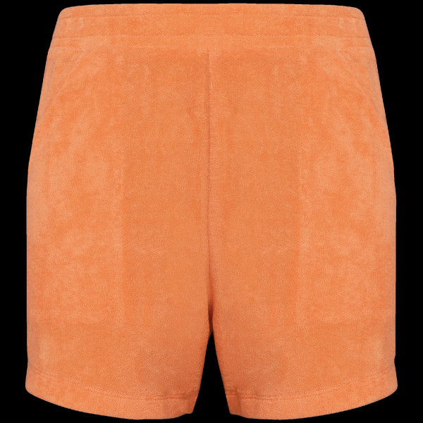 Short écoresponsable en éponge pour fille - 80% coton biologique et 20% polyester recyclé post-consommation - Confortable et dur