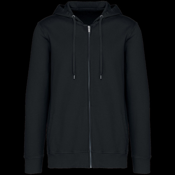 Sweat-shirt écoresponsable zippé à capuche French Terry unisexe - BCM Goodies