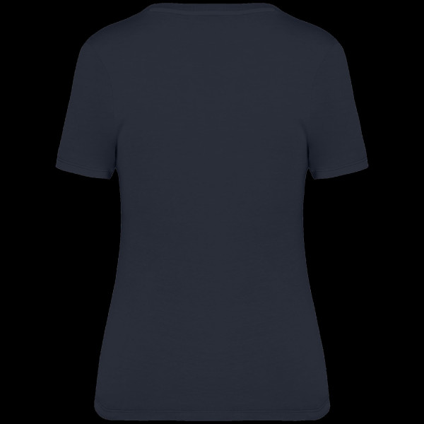 T-shirt écoresponsable délavé pour femme en coton biologique - BCM Goodies