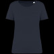 T-shirt écoresponsable délavé pour femme en coton biologique - BCM Goodies