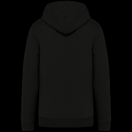 Sweat-shirt écoresponsable zippé à capuche unisexe en coton biologique et polyester recyclé - BCM Goodies
