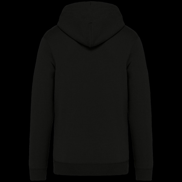 Sweat-shirt écoresponsable zippé à capuche unisexe en coton biologique et polyester recyclé - BCM Goodies