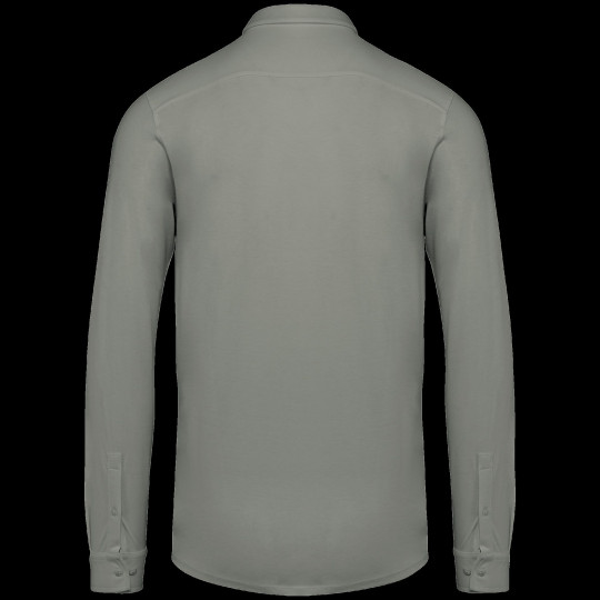 Chemise écoresponsable en jersey pour homme en coton biologique - Personnalisable | BCM Goodies