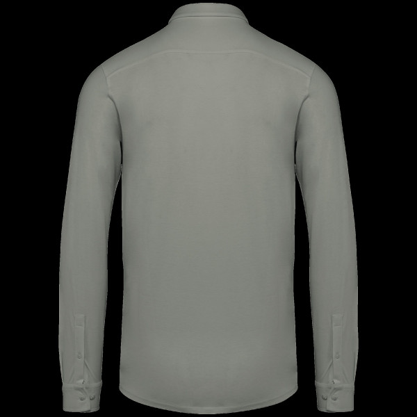 Chemise écoresponsable en jersey pour homme en coton biologique - Personnalisable | BCM Goodies