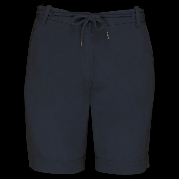 Bermuda femme en lyocell et lin personnalisable pour entreprise | BCM Goodies