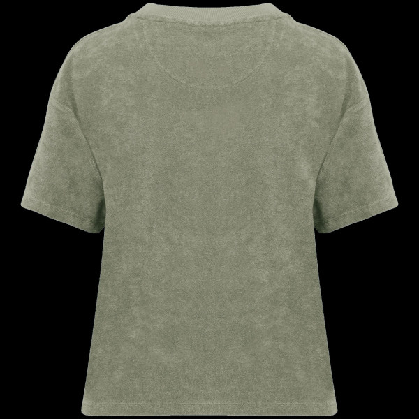 T-shirt écoresponsable en éponge pour femme - Personnalisable, haute qualité - BCM Goodies