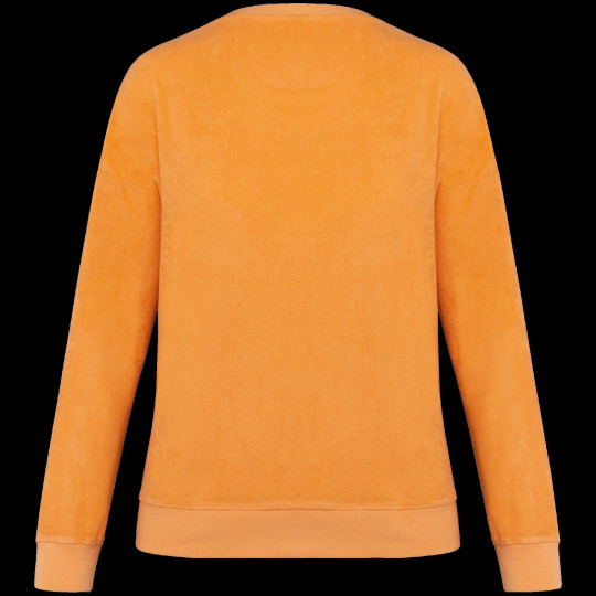 Sweat-shirt écoresponsable en éponge pour femme - 80% coton biologique, 20% polyester recyclé - Portugal