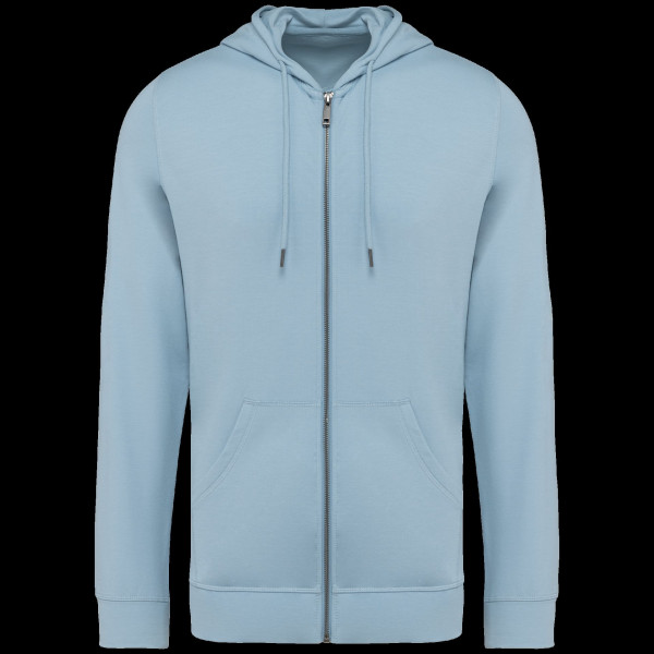 Sweat-shirt écoresponsable zippé à capuche en modal pour homme - BCM Goodies