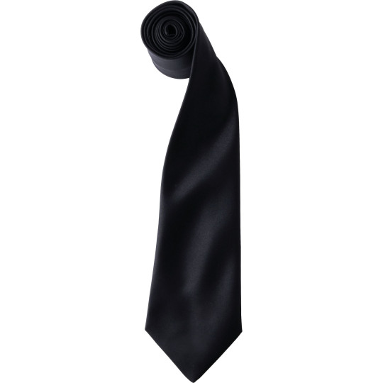 Cravate en satin Colours | Accessoire élégant et polyvalent en polyester | Idéal pour les entreprises et la promotion de marque
