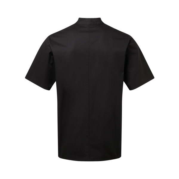 Veste chef cuisinier manches courtes Essential - Vêtement professionnel de qualité