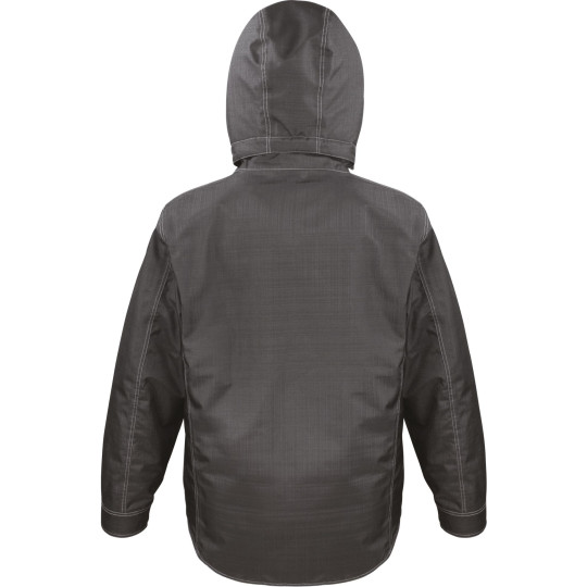 Parka robuste effet denim personnalisable pour professionnels - BCM Goodies