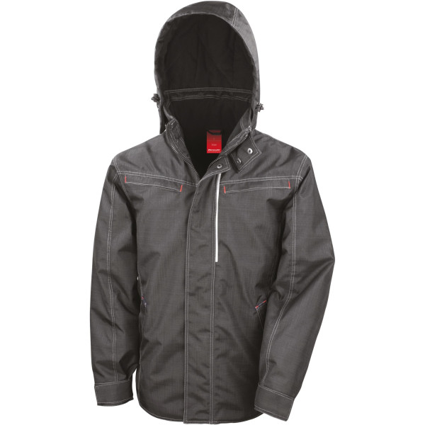 Parka robuste effet denim personnalisable pour professionnels - BCM Goodies