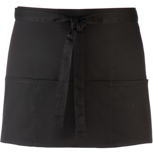 Tablier taille Colours avec 3 poches - Accessoire polyvalent pour professionnels de la restauration, de la cuisine ou de l'