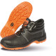 Chaussures de sécurité montantes en cuir noir - BCM Goodies