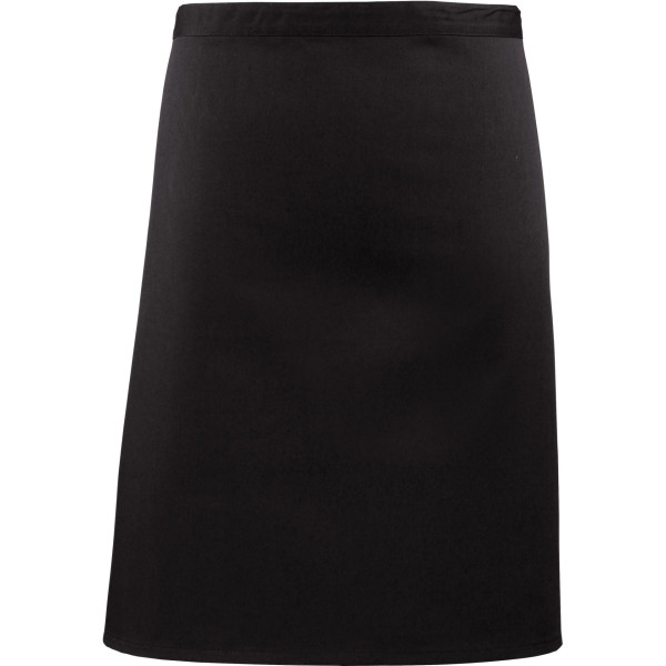 Tablier taille Colours mi-long - Tablier professionnel en polyester et coton sergé - Lavable à domicile ou en industrie - Idéal 