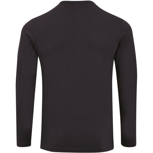 T-shirt homme Long John à rayures blanches et bleu marine - Composition polyester/viscose/élasthanne - Manches longues ou retrou