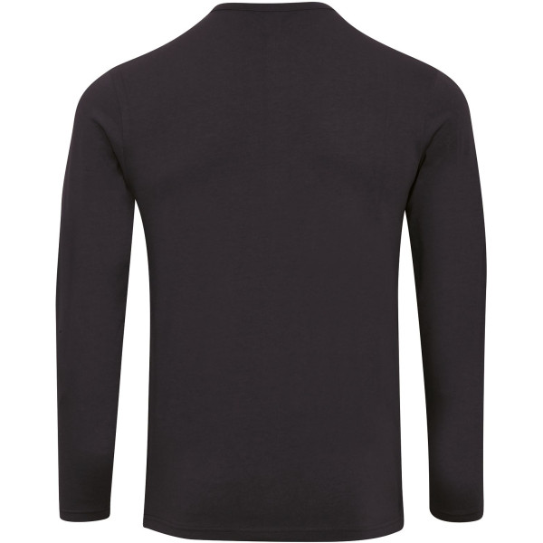 T-shirt homme Long John à rayures blanches et bleu marine - Composition polyester/viscose/élasthanne - Manches longues ou retrou