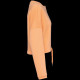 Sweat-shirt écoresponsable à col rond oversize crop femme - BCM Goodies