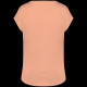 T-shirt écoresponsable loose à col V femme en coton biologique - BCM Goodies