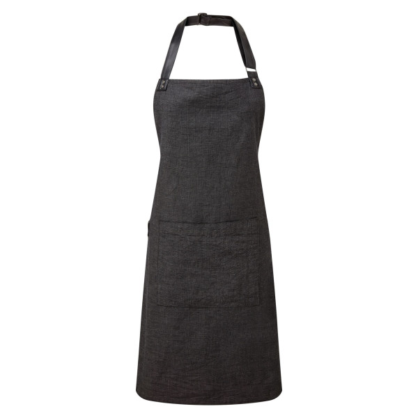 Tablier à bavette Annex en coton oxford pour professionnels de la restauration - BCM Goodies