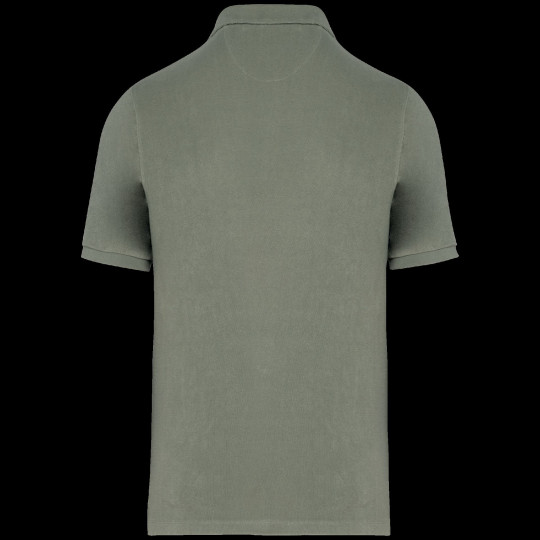 Polo écoresponsable en éponge pour homme - Personnalisable pour entreprise | BCM Goodies