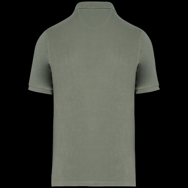 Polo écoresponsable en éponge pour homme - Personnalisable pour entreprise | BCM Goodies