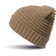 Bonnet tressé personnalisable en polyacrylique et polaire - BCM Goodies