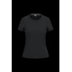 T-shirt à traitement antibactérien pour femme en polyester et coton peigné - BCM Goodies